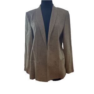B. Bronson Women’s Tweed Tan Blazer Size M
